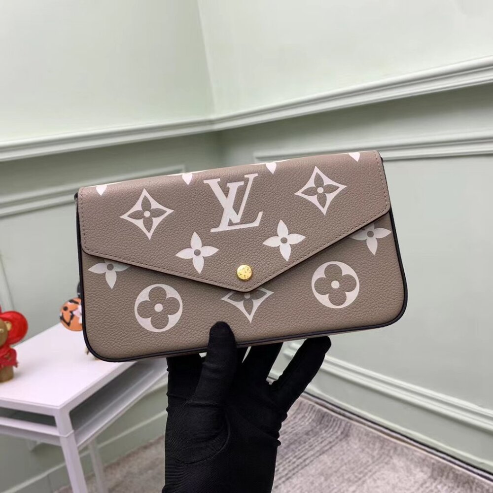 Louis Vuitton wallet, crossbody bag